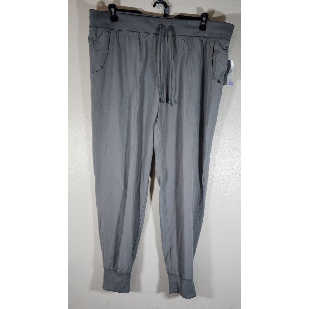 Danskin Now Grey Joggers Loose Fit Women's Size XXL